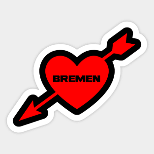 I love Bremen Sticker